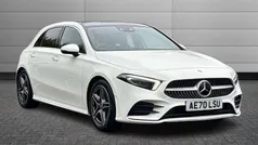 White Used 2021 Mercedes A250 AMG Line Premium Plus Hatchback | £22,250 (Fair price)