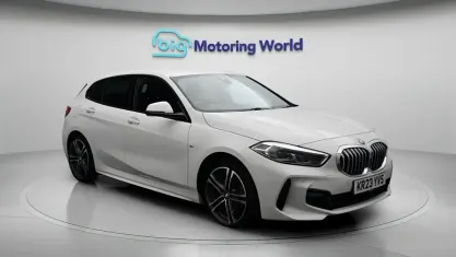 Used BMW 118 M Sport 136 HP (100 kW) 2023 White Hatchback