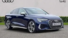 Blue Used 2022 Audi S3 Design Sedan | £32,459 (Fair price)