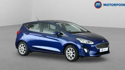 Used Ford Fiesta Zetec 86 HP (63 kW) 2018 Blue Hatchback