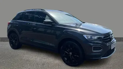 Used VW T-Roc Black Edition 150 HP (110 kW) 2021 Grey SUV