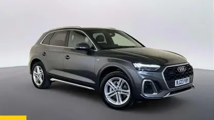 Used Audi Q5 S-Line 299 HP (219 kW) 2023 Grey SUV