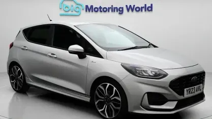 Used Ford Fiesta ST-Line X 101 HP (74 kW) 2023 Silver Hatchback