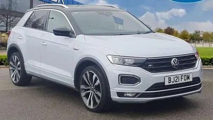 Used VW T-Roc R-line 150 HP (110 kW) 2021 Silver SUV