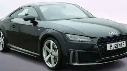 Used Audi TT S-Line 245 HP (180 kW) 2021 Black Coupe