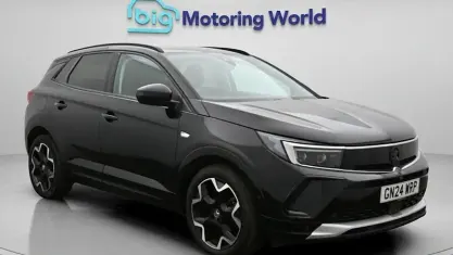 Used Vauxhall Grandland X Ultimate 131 HP (96 kW) 2024 Black SUV