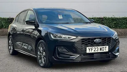 Black Used 2023 Ford Focus ST-Line Hatchback | £15,520 (Fair price)