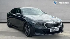 Black Used 2025 BMW 550e M Sport Sedan | £66,174 (Fair price)