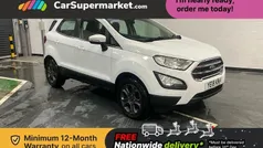 White Used 2018 Ford Ecosport Zetec SUV | £8,197 (Fair price)