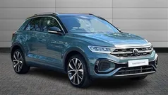 Petrol blue with black roof Used 2022 VW T-Roc R-line SUV | £25,990 (Fair price)
