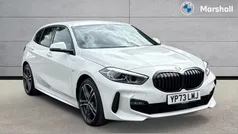 Alpine white Used 2023 BMW 118 M Sport Hatchback | £25,070 (Fair price)