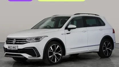 Begagnad VW Tiguan R-line 150 HK (110 kW) 2023 Vit SUV