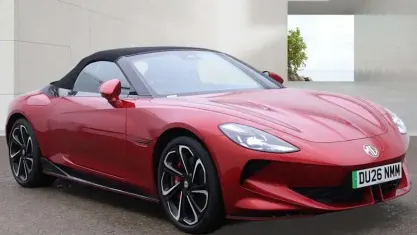 Used MG Cyberster 375 kW (510 HP) 2025 Red Cabriolet