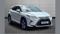 White Used 2017 Lexus RX450h SUV | £21,995 (Fair price)