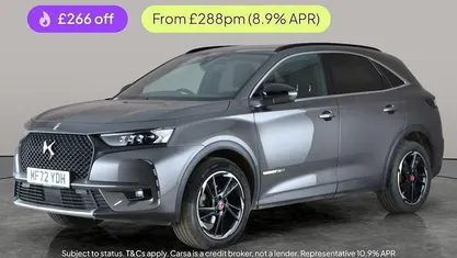 Grey Used 2022 DS Automobiles DS7 Crossback Performance Line Plus SUV | £18,414 (Fair price)