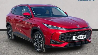 Used MG HS Trophy 224 HP (164 kW) 2024 Tri coat  dynamic red SUV