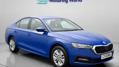 Used Skoda Octavia SE Technology 110 HP (80 kW) 2020 Blue Hatchback