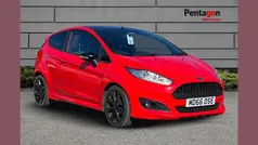 Red Used 2017 Ford Fiesta ST-Line Hatchback | £7,495 (Fair price)