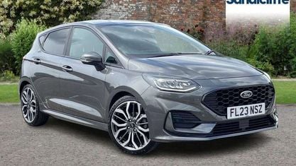 Used Ford Fiesta ST-Line X 125 HP (91 kW) 2023 Grey Hatchback