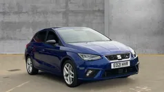 Metallic mystery blue Used 2021 Seat Ibiza FR Hatchback | £13,490 (Fair price)