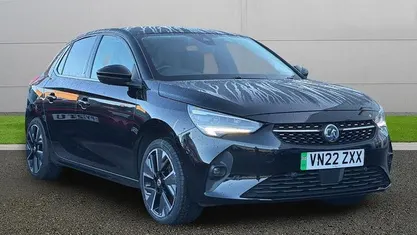 Used Vauxhall Corsa-e Elite 100 kW (136 HP) 2022 Black Hatchback