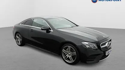 Used Mercedes E220 AMG line 194 HP (142 kW) 2019 Black Coupe