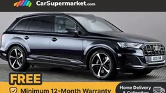 Black Used 2021 Audi Q7 Black Edition SUV | £35,397 (Fair price)