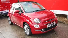 Red Used 2018 Fiat 500 Lounge Hatchback | £7,495 (Fair price)