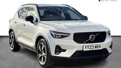 Crystal white Used 2023 Volvo XC40 Plus SUV | £29,394 (Fair price)