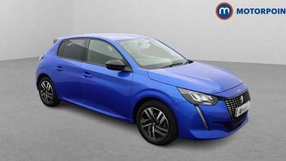 Używany Peugeot 208 Allure+ 102 KM (75 kW) 2023 Niebieski Hatchback