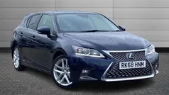Blue Used 2018 Lexus CT200h Luxury Line Hatchback | £14,895 (Fair price)
