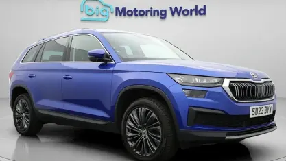 Used Skoda Kodiaq SE L Executive 150 HP (110 kW) 2023 Blue SUV