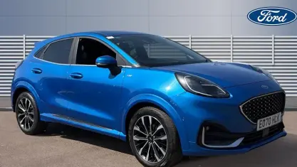 Used Ford Puma ST-Line X 125 HP (91 kW) 2020 Blue SUV