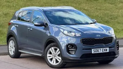 Gebraucht Kia Sportage 116 PS (85 kW) 2017 Blau SUV