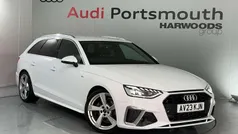 White Used 2023 Audi A4 S-Line Estate | £27,990 (Fair price)