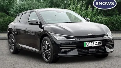 Used Kia EV6 GT-Line 239 kW (325 HP) 2023 Midnight black SUV