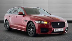 Red Used 2019 Jaguar XF Sportbrake R-Sport Estate | £13,490 (Fair price)