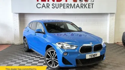 Used BMW X2 M Sport 190 HP (139 kW) 2019 Blue SUV