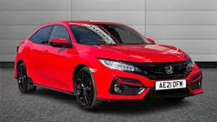 Red Used 2021 Honda Civic Sport Hatchback | £16,995 (Fair price)