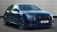 Mythos black Used 2023 Audi RS Q8 Advanced SUV | £81,695 (Fair price)