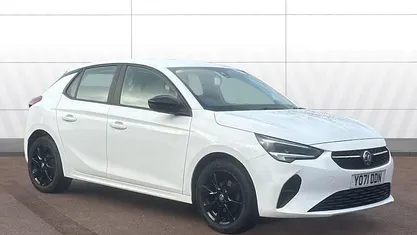 Used Vauxhall Corsa 75 HP (55 kW) 2021 White Hatchback