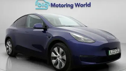Used Tesla Model Y Long Range AWD 378 kW (514 HP) 2022 Blue SUV