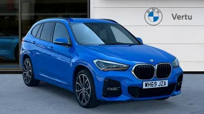 Used BMW X1 M Sport 192 HP (141 kW) 2019 Blue SUV