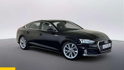 Begagnad Audi A5 Sportback Sport 150 HK (110 kW) 2023 Svart Halvkombi