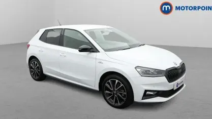 Used Skoda Fabia Monte Carlo 116 HP (85 kW) 2025 White Hatchback