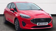 Red Used 2023 Ford Fiesta Titanium Hatchback | £14,250 (Fair price)