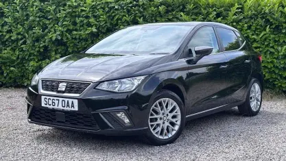Used Seat Ibiza SE 75 HP (55 kW) 2018 Black Hatchback