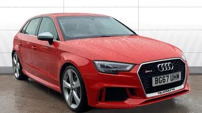 Used Audi RS3 Sport 400 HP (294 kW) 2017 Red Sedan
