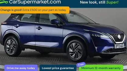 Used Nissan Qashqai Acenta Premium 158 HP (116 kW) 2023 Blue SUV