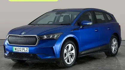 Used Skoda Enyaq iV ecoSuite 131 kW (179 HP) 2022 Blue SUV